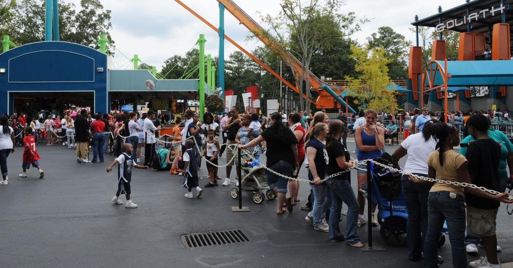 Man dies after falling of rollercoaster at Six Flag amusement park in Georgia: police, witnesses