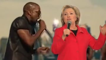“I’m gonna let you finish…”  love or hate Kanye, add Trump and you will always be entertained