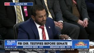 KASH PATEL - END OF OPENING COMMENTS