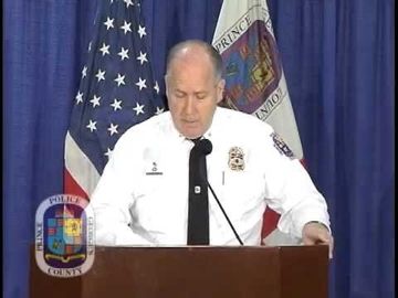 PGPD press conference: Death of Officer Kevin Bowden