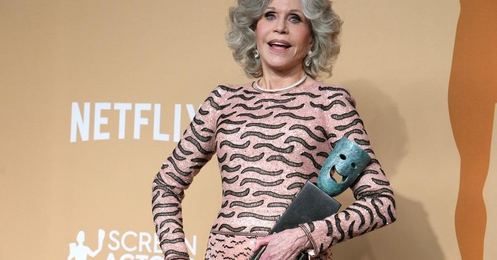 Jane Fonda tells Hollywood: 'Woke just means you give a damn about other people'