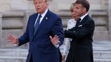 President Trump signs Iran memorandum while in Paris