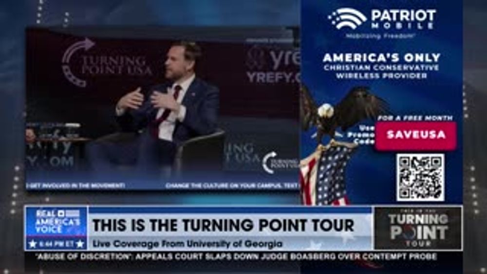 JD VANCE DEFENDS ERIKA KIRK