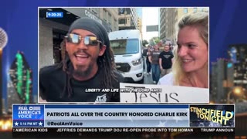 PATRIOTS GATHERED ALL ACROSS AMERICA TO CELEBRATE CHARLIE KIRK