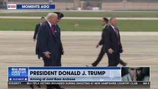 PRESIDENT TRUMP BOARDS AIR FORCE ONE TO TRAVEL TO ARIZONA
