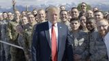 President Trump Meets Members of the Military in Alaska