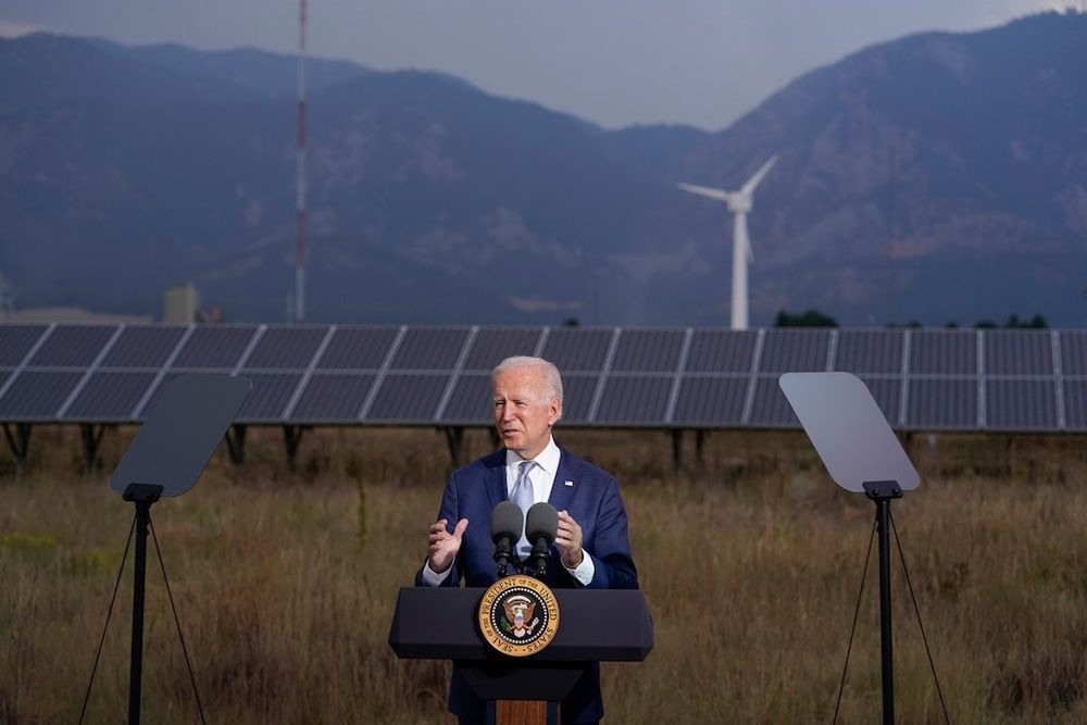 Biden Pitches Spending Plan as Key to Fight Climate Change