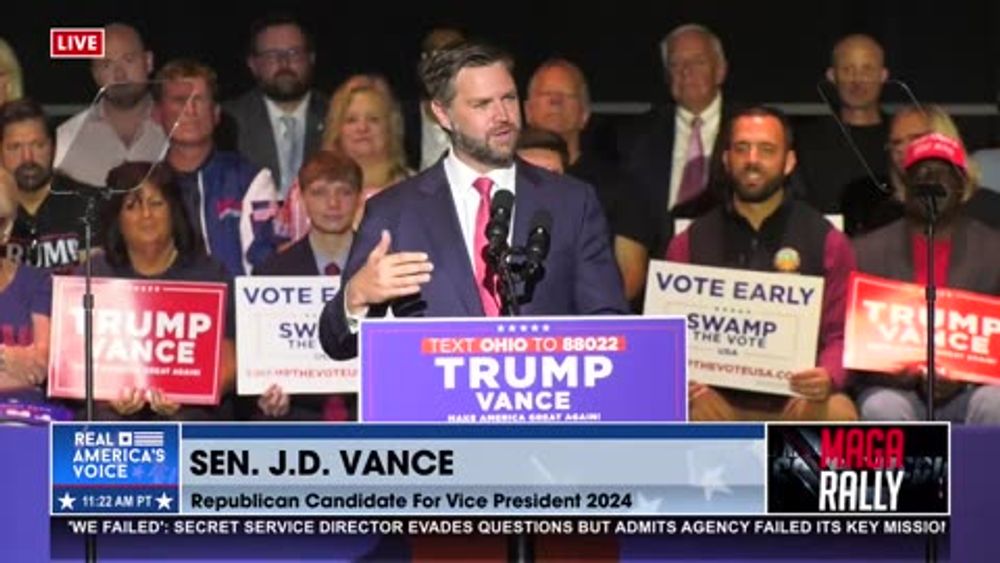 VP candidate Senator JD Vance thanks grandparents for raising American kids