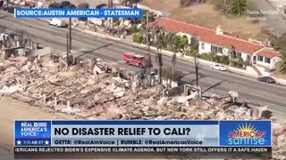 NO DISASTER RELIEF TO CALI?