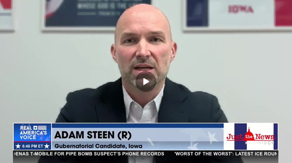 STEEN FOR IOWA GOVERNOR