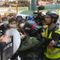 Anti-Government Protesters and Hong Kong Police Clash in Mall