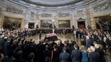 Obama, Bush Give McCain Presidential Farewell