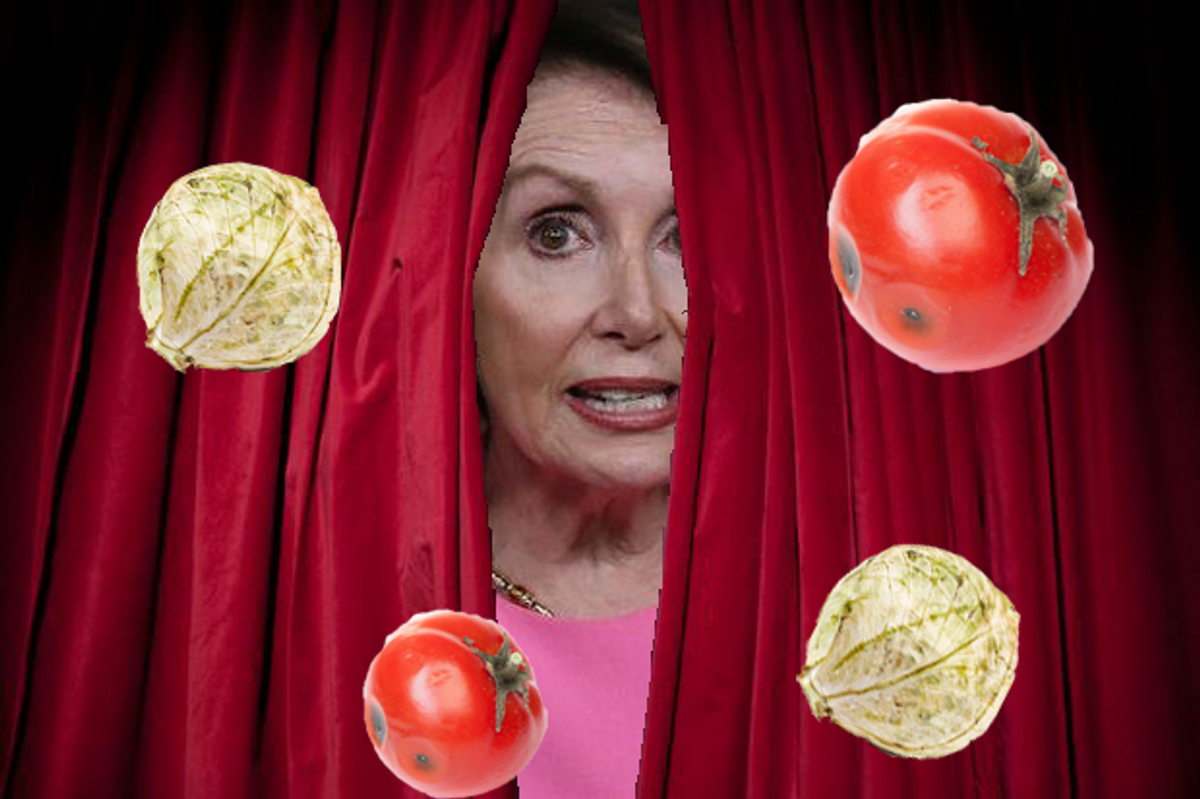 PELOSI DESERVES TO BE BOOED AND FIRED
