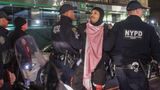 Pro-Palestinian protesters arrested during demonstration close to Rockefeller Center tree lighting