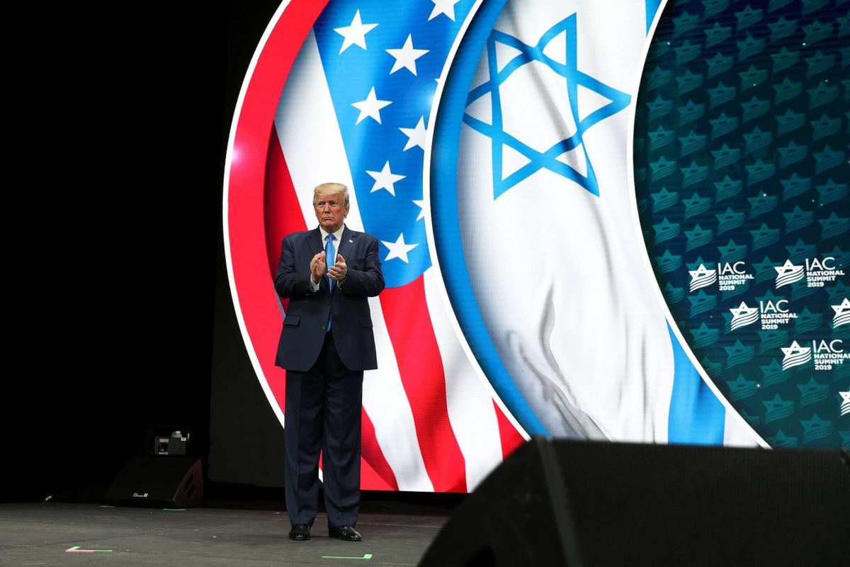 In Florida, Trump Says He’s Israel’s Best Pal in White House