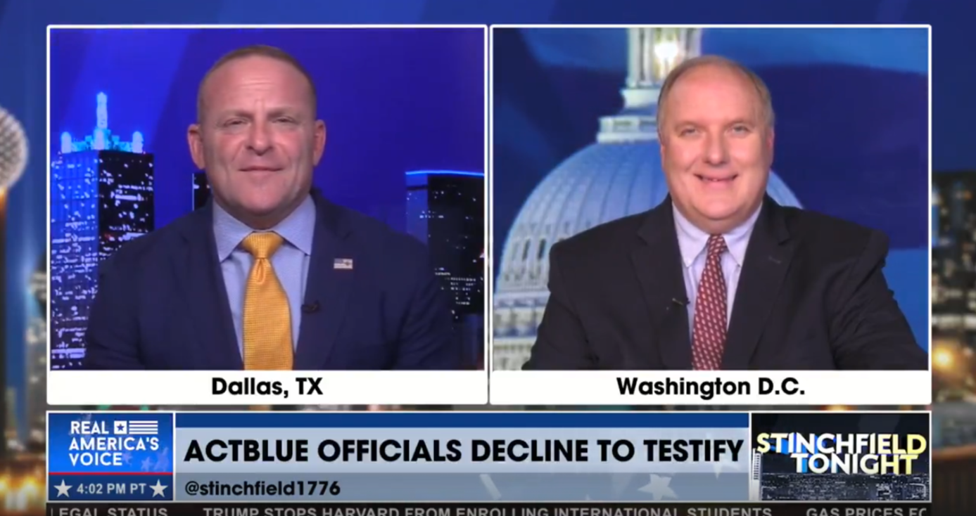 BREAKING NEWS: OFFICIALS WITH ACTBLUE HAVE RESCINDED THEIR OFFER TO TESTIFY BEFORE CONGRESS