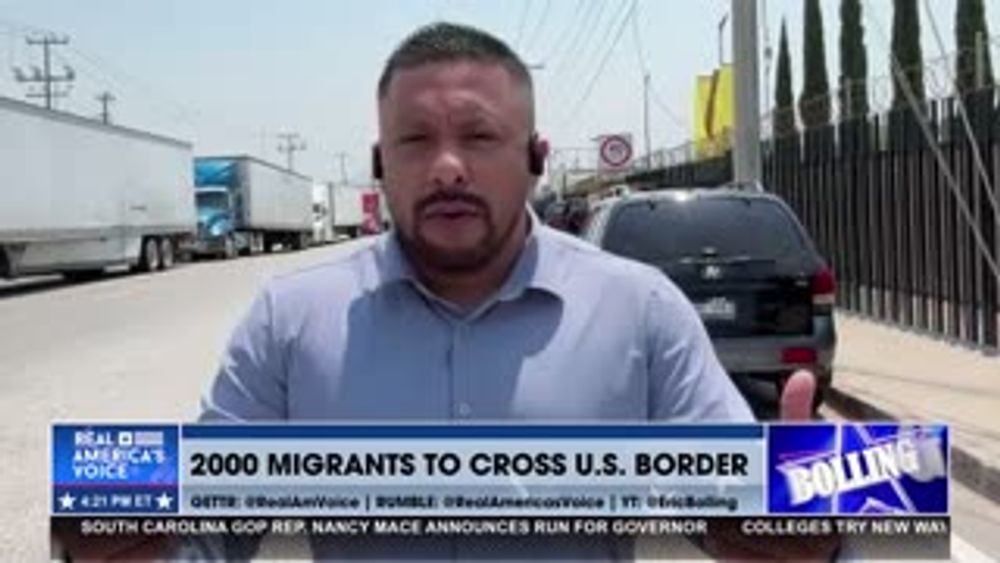 MIGRANT CARAVANS STILL FORMING - WAITING TO SEE IF THE BORDER WILL REOPEN