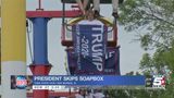 President Trump skips Soapbox in Iowa