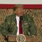 President Trump Delivers Remarks To Troops