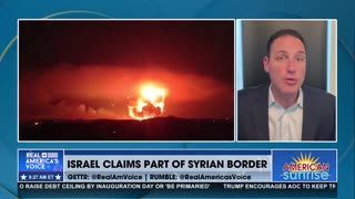 ISRAEL CLAIMS PART OF SYRIAN BORDER