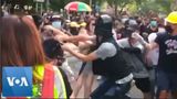 Hong Kong Police and Protesters Clash