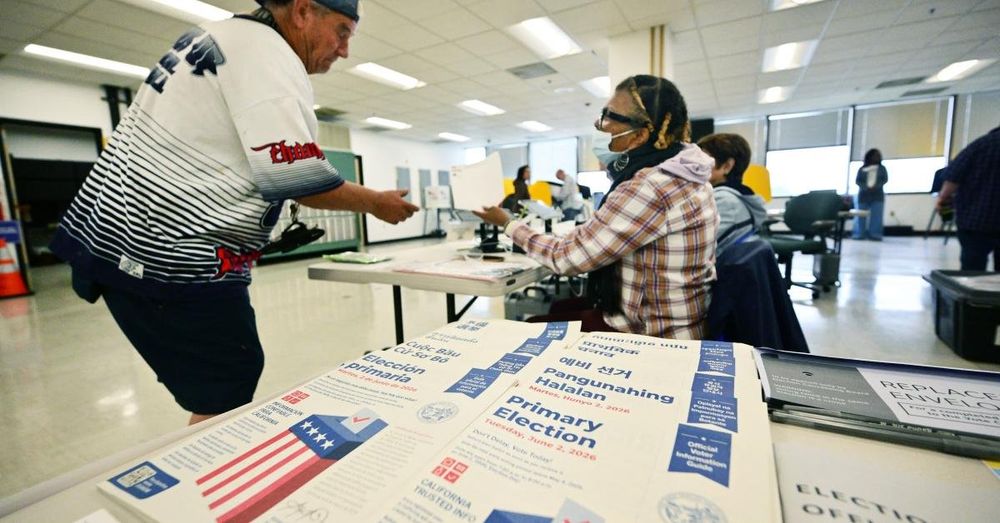 Californians head to the polls to vote in governor, LA mayoral primaries with no clear frontrunners