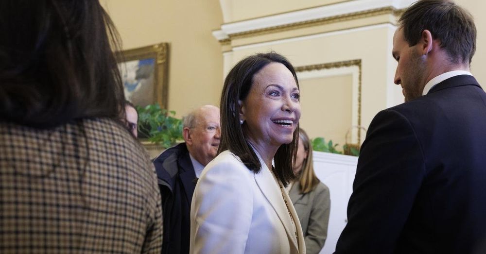 Trump praises Machado as a 'wonderful woman' after White House meeting