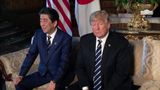 President Trump has a 1:1 bilateral meeting with the Prime Minister of Japan