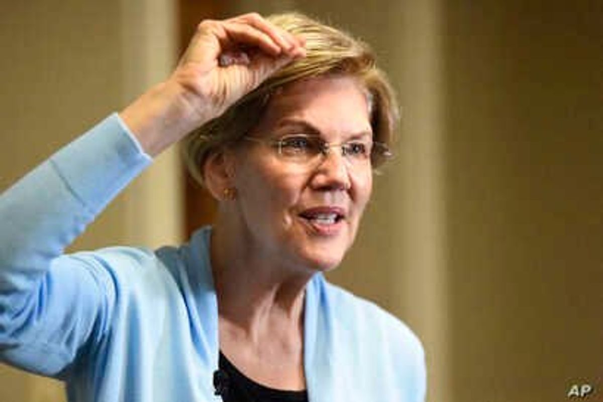 Elizabeth Warren Discloses Details of Past Legal Work, Showing $2M in Compensation