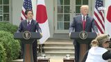 President Trump Hosts a Joint Press Conference with the Prime Minister of Japan