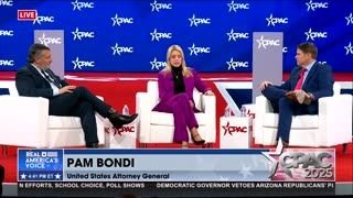 PAM BONDI AT CPAC