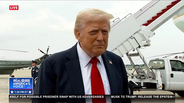 TRUMP RESPONDS TO BONGINO QUESTION