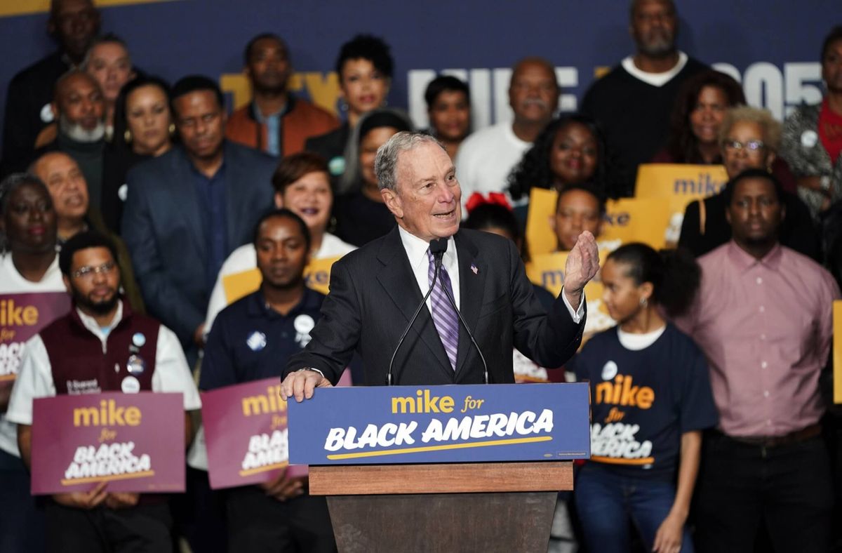 Rivals Target Bloomberg as He Rises in Democratic Presidential Race