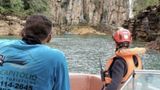 In tragedy captured on social video, Brazilian cliff collapses on tourist boats at lake