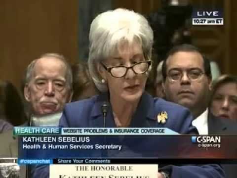 Kathleen Sebelius testifies again