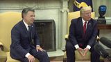 President Trump Meets with President Santos