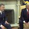 President Trump Meets with President Santos