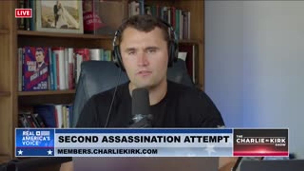 CHARLIE KIRK ON MAINSTREAM MEDIA RESPONSE TO ASSASSINATION ATTEMPT