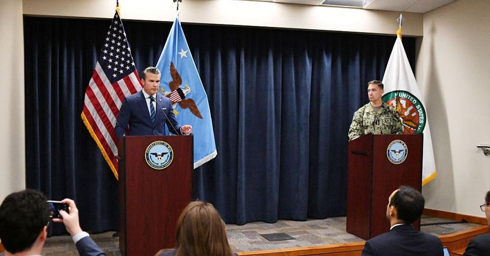 Secretary of War Hegseth and CENTCOM Commander Cooper provide update on Operation Epic Fury