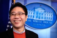 North Korean defector Ji Seong-ho speaks to reporters in the press briefing room at the White House in Washington, Jan. 31, 2018. Ji was a guest of President Donald Trump when he delivered the State of the Union address.