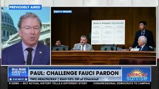 PAUL: CHALLENGE FAUCI PARDON