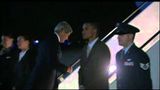 Raw: John Kerry heads to talks on Syria