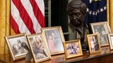 Cesar Chavez’s Son Happy Dad’s Bust is in Biden Oval Office