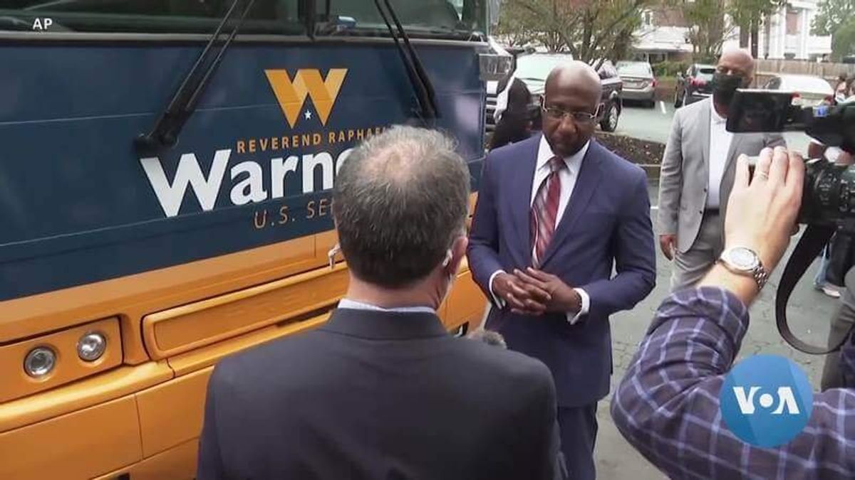 Raphael Warnock Becomes the First Black Senator in Georgia’s History