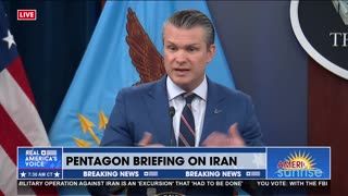 SEC. OF WAR: IRAN DELIBERATELY TARGETS CIVILIANS