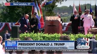 POTUS ARRIVES TO GIVE COMMENCEMENT ADDRESS