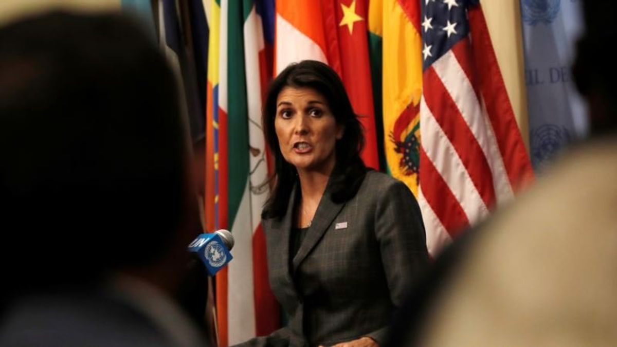 Report: UN Ambassador Haley Resigns