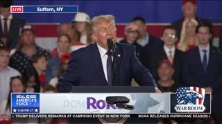 TRUMP SENDS MESSAGE TO TEHRAN