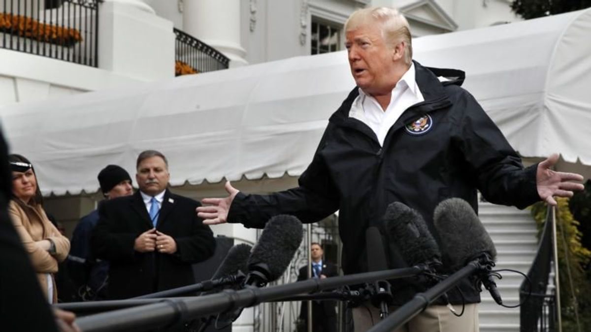 Trump Says Written Responses Go to Mueller Team Next Week