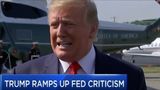 TRUMP TAKES ON THE FED AS HE PREPARES TO FIRE SWAMP CREATURE DNI DAN COATS